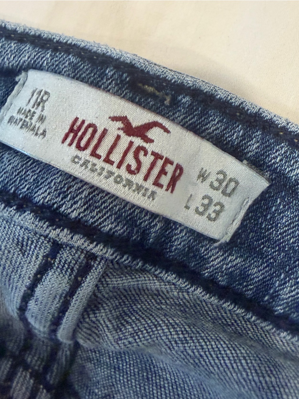 Hollister Women's Bootcut Jeans in Medium Wash Blue - Picture 3 of 5